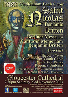 Benjamin Britten Saint Nicholas