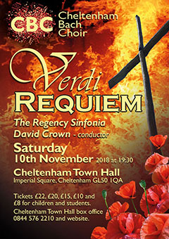 Verdi Requiem 10 November 2018