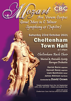 Mozart Great Mass in C Minor October 2021